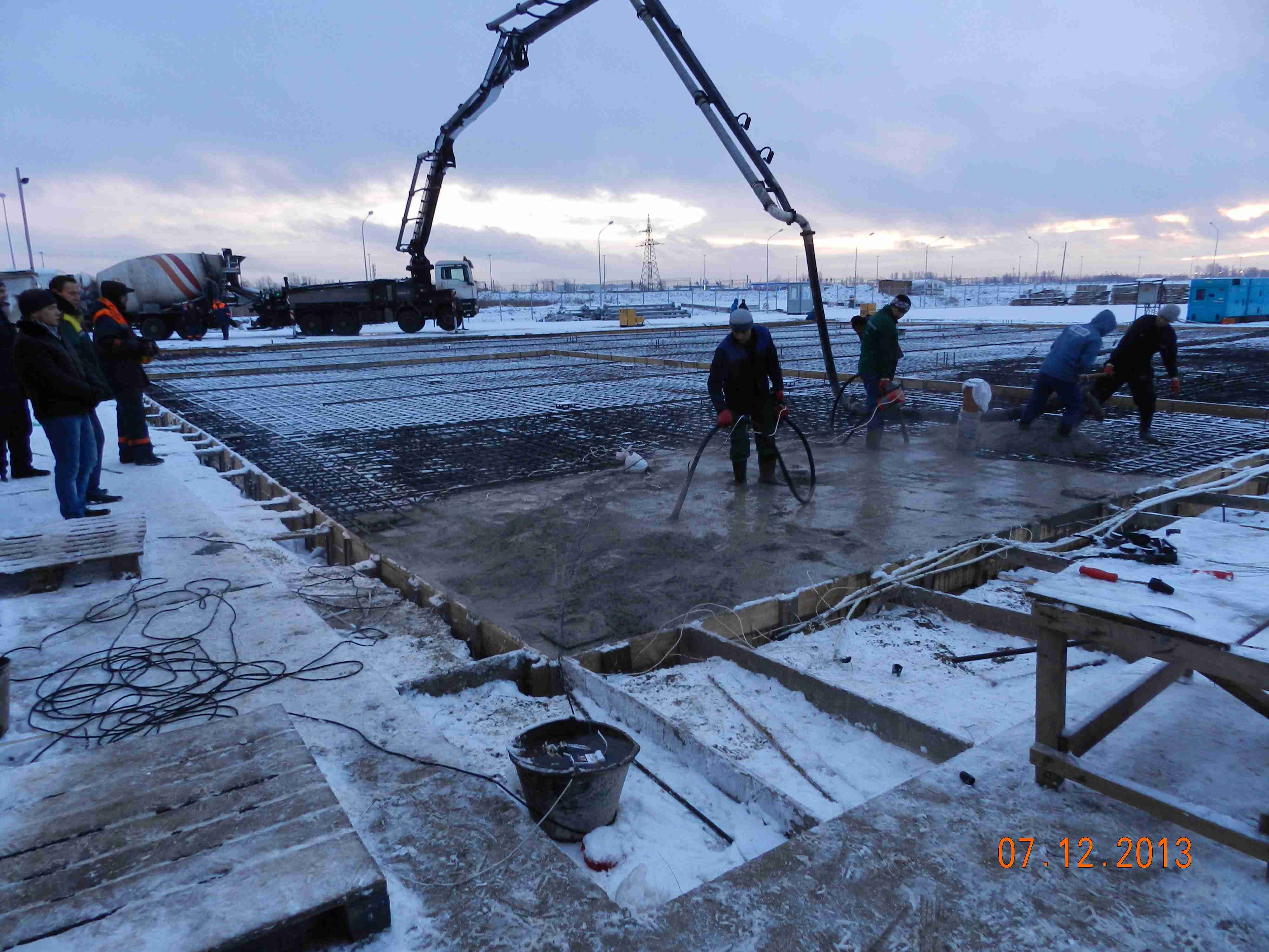 Процесс монолитного строительства в СПб